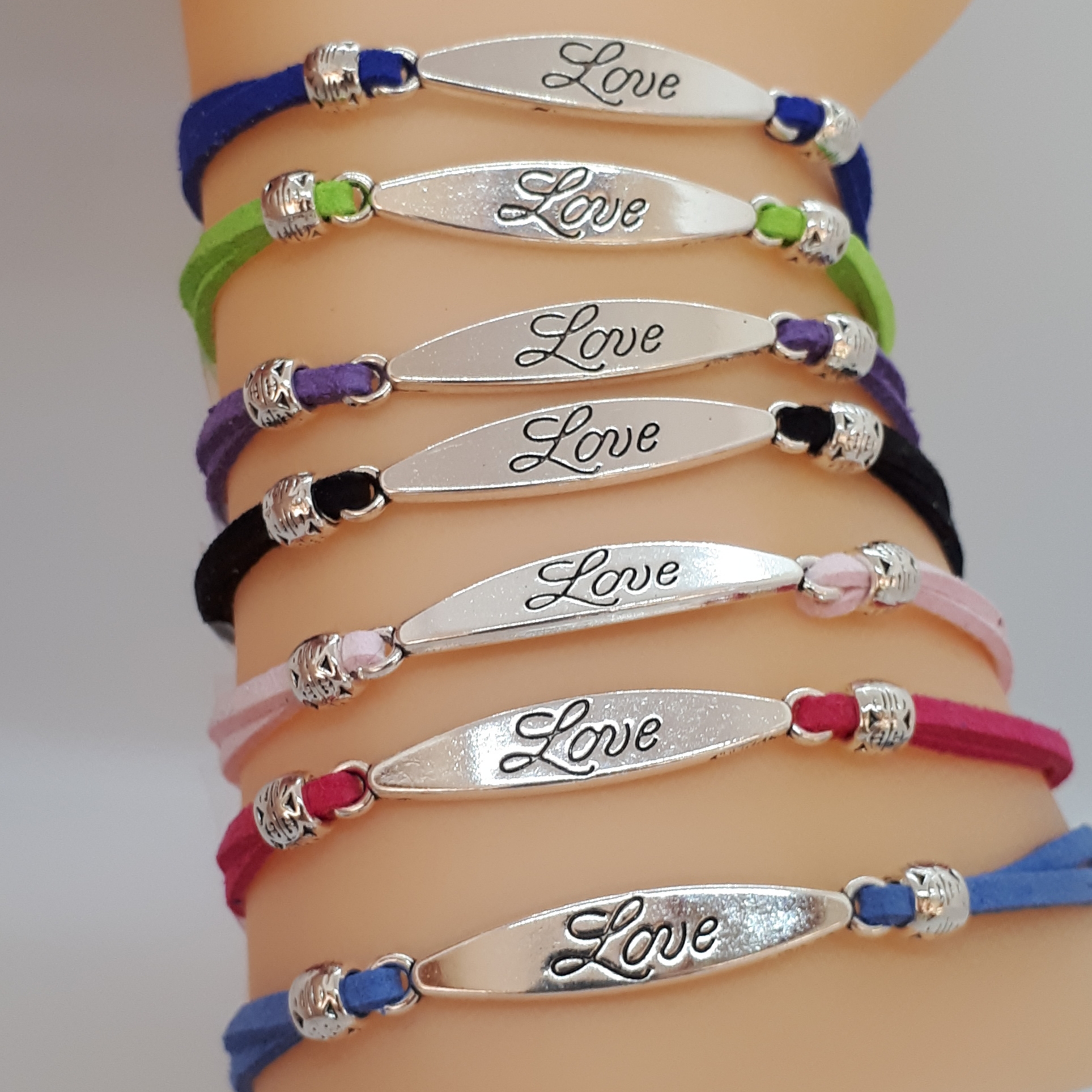 Bracelet-Suede-Cord-Love(4)-Each-R40 Bracelet-Suede-Cord-Love(4)-Each-R40