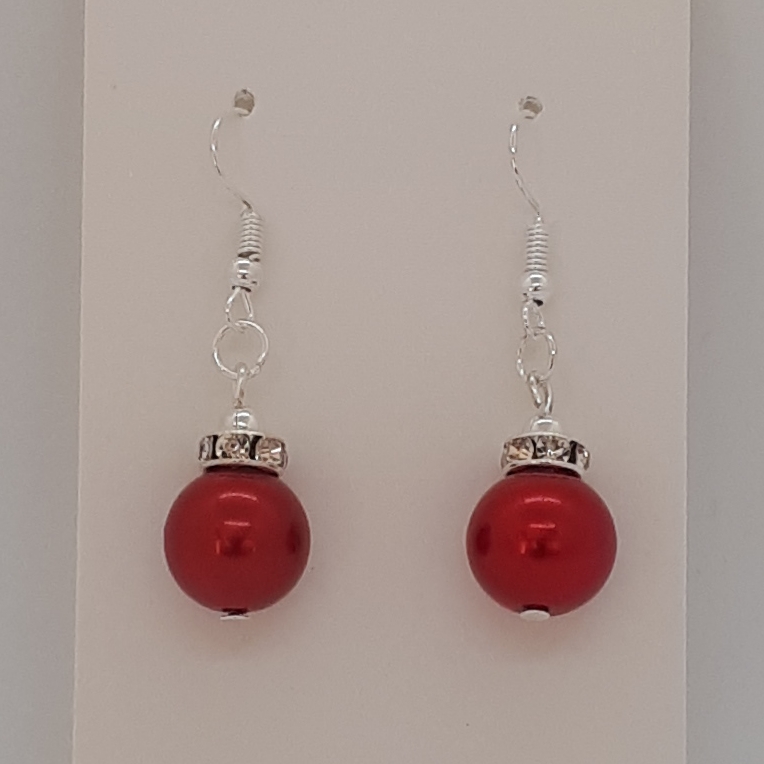 Earrings-Silver-Glass-Pearl-(R)-R30