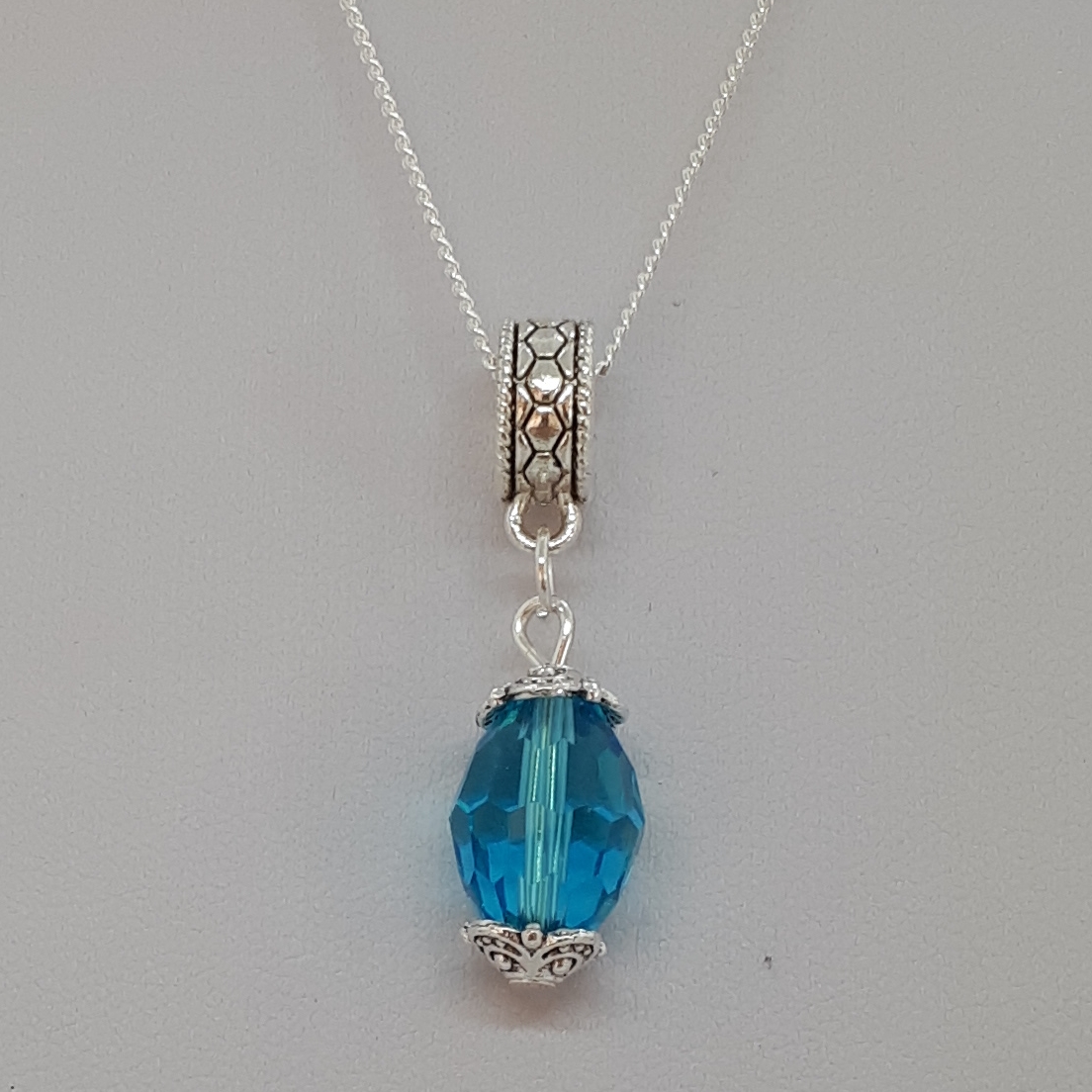 Pendant Silver Crystal SKU PSC0006R040 Pendant Silver Crystal SKU PSC0006R040