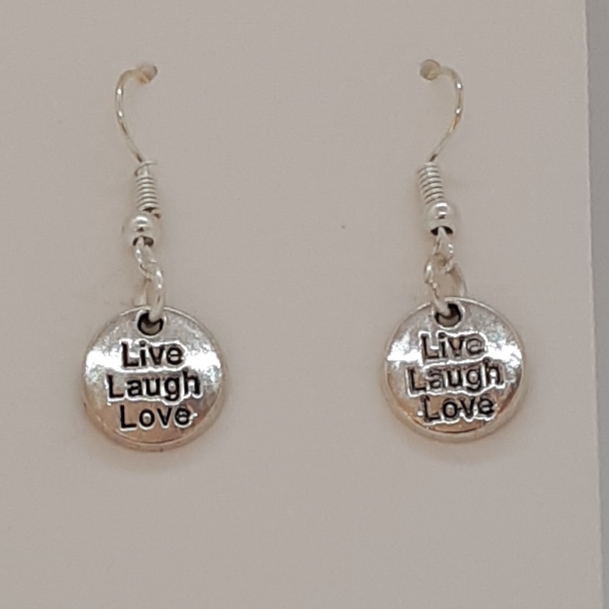 Earring-Silver-Charm-Live-R30