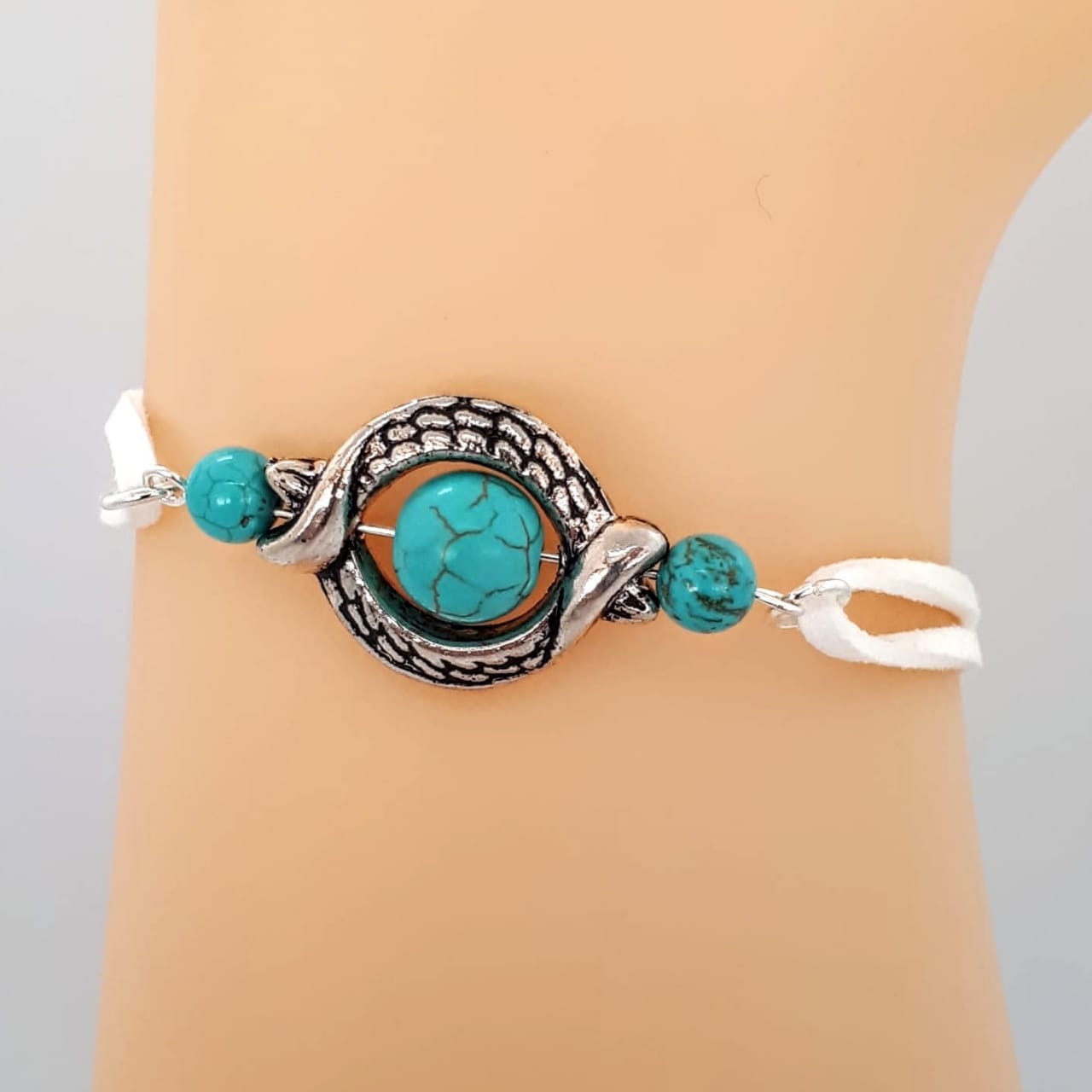 Bracelet-Chord-SilverCharm-Tourmaline